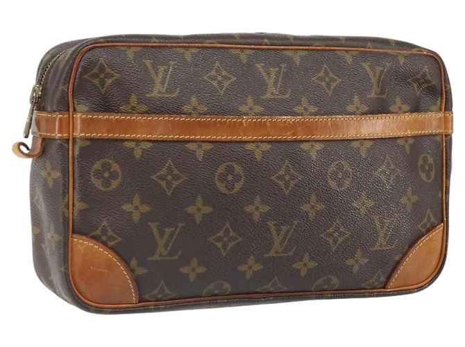 LOUIS VUITTON Clutch Compiegne 28 M51845 LV Auth BA10368 Monogramm
