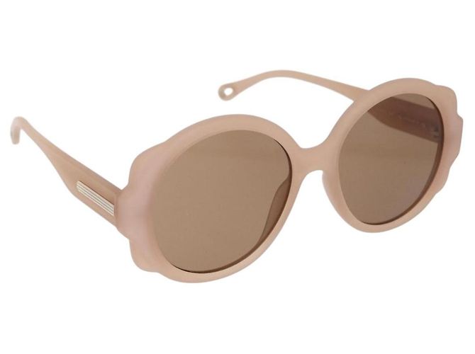 Chloé Gafas de sol Chloe de plástico Rosa Auth BA10542A