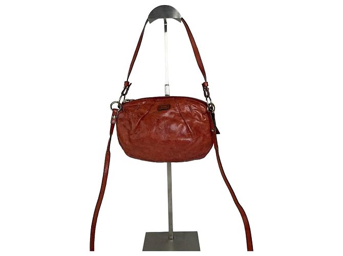 Chloé Vintage Chloe 2Way Lederhandtasche rot