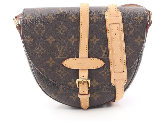 Borsa a Spalla Chantilly GM Louis Vuitton Marrone