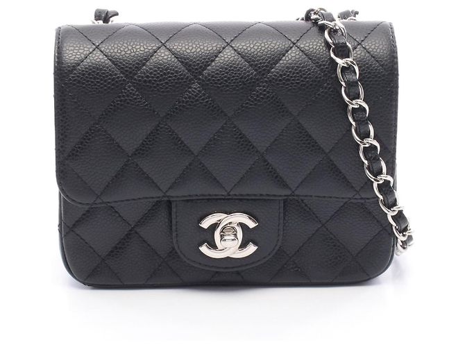 Borsa a Spalla Mini Matelassé Chanel Nero
