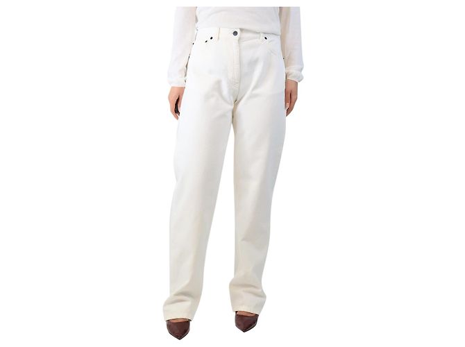 The row White Burty jeans - size UK 10