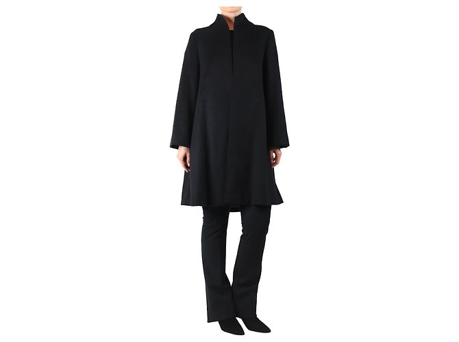 Autre Marque Black wool coat - size