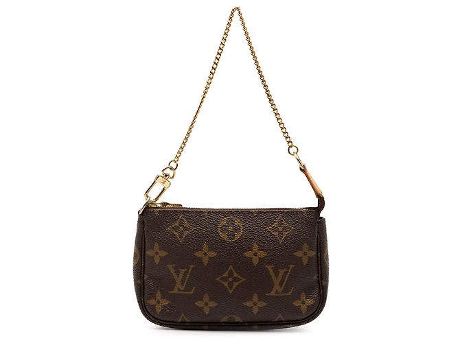 Mini Pochette Accessoires Monogram Marron Louis Vuitton