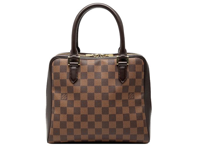 Louis Vuitton Marrón Damier Ebene Brera Castaño
