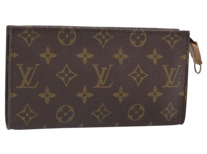 LOUIS VUITTON Monogram Bucket GM Accessory Pouch LV Auth ep13092