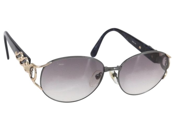 SAINT LAURENT Sonnenbrille Metall Schwarz Auth bs33326
