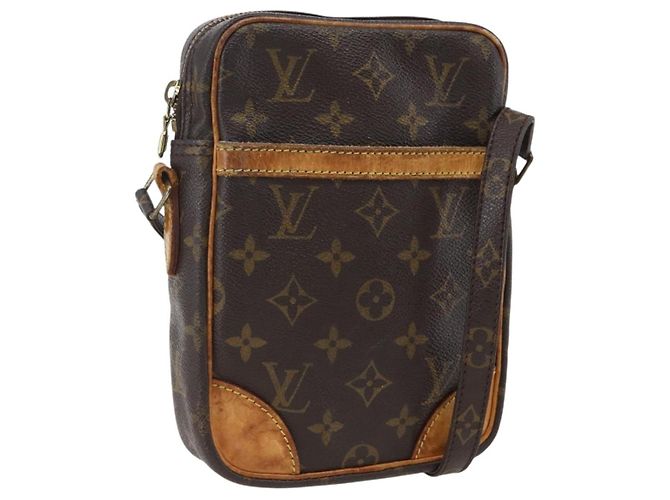 LOUIS VUITTON Bolsa de Ombro Monogram Danube M45266 LV Auth BA10678 Monograma