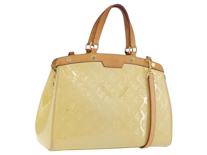 LOUIS VUITTON Bolsa Blair MM Monogram Vernis 2way Broncorail M91456 Auth BA10813