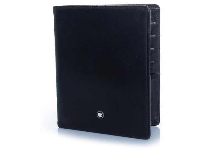 Montblanc, black leather wallet
