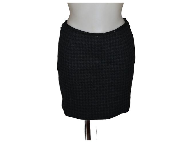 Minissaia de lã Lanvin Multicor