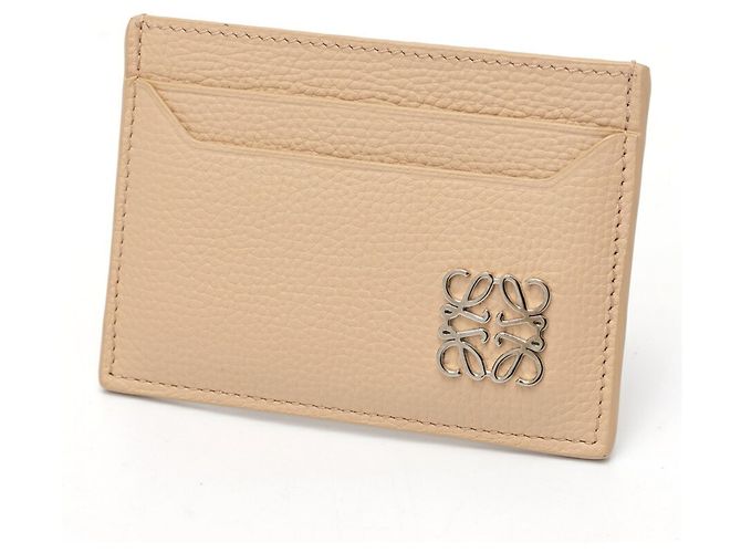 Loewe Pink Leather Card Holder