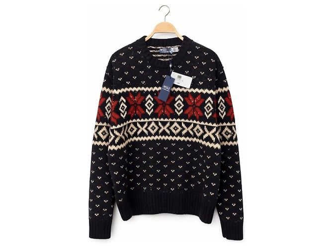 Polo Ralph Lauren Suéter de lã feminino Multicor