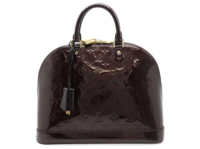 Bolsa Louis Vuitton Alma Vernis Roxo