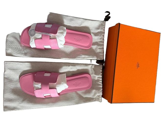 Oran Hermès Sandales Rose