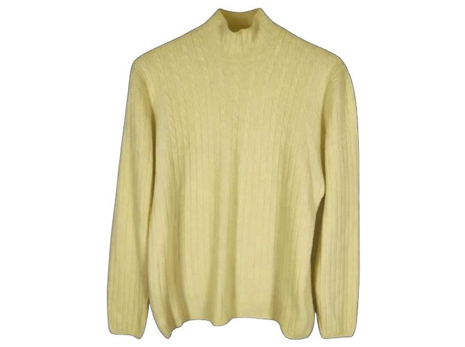 Brunello Cucinelli Gelbe Kaschmir Strickware
