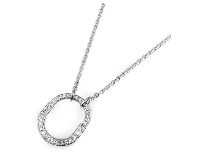 Collar de diamantes en oro blanco de 18K Tiffany & Co.