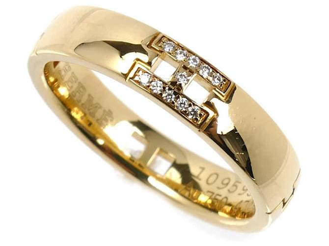 Ring Hermès Bague de mariage Hercules en or jaune 18K Hermes 