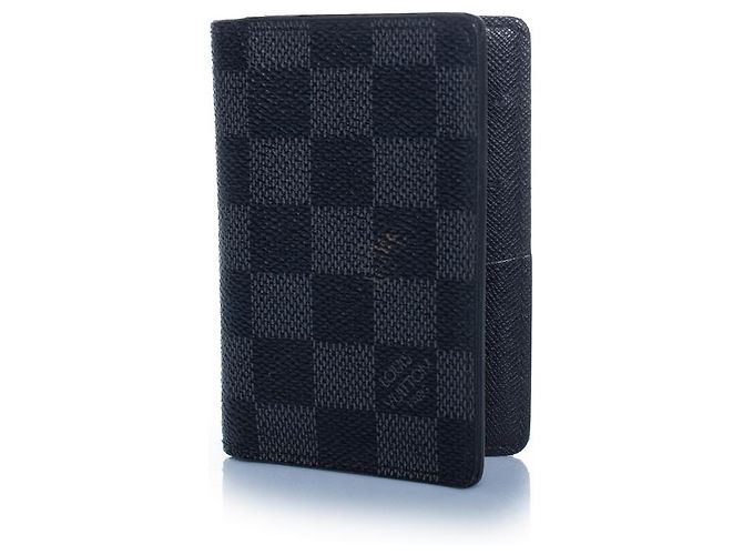 Louis Vuitton, Damier graphite card holder Black