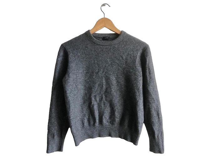 Pullover aus 100% Kaschmir Joseph Grey Grau 