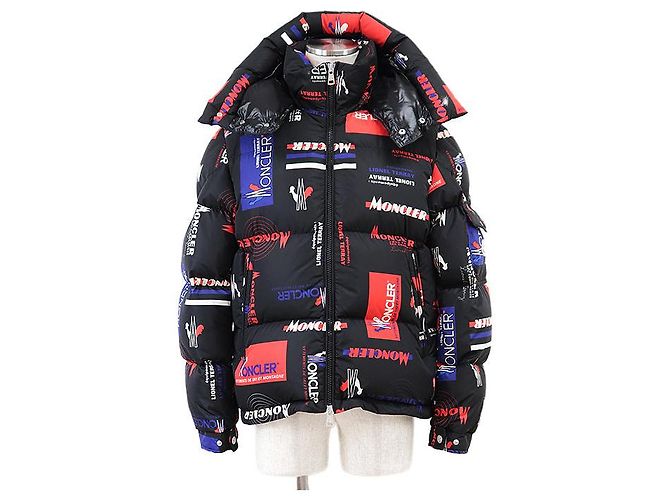 Moncler WILSON Nylon Down Jacket Black