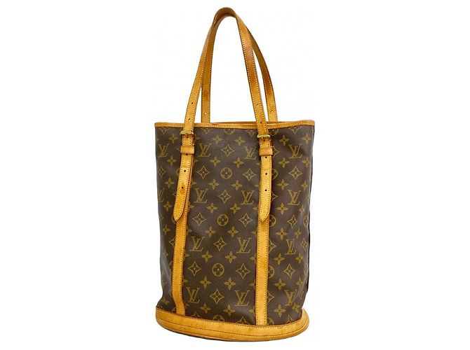 Borsa Tote Monogram Bucket GM di Louis Vuitton Marrone