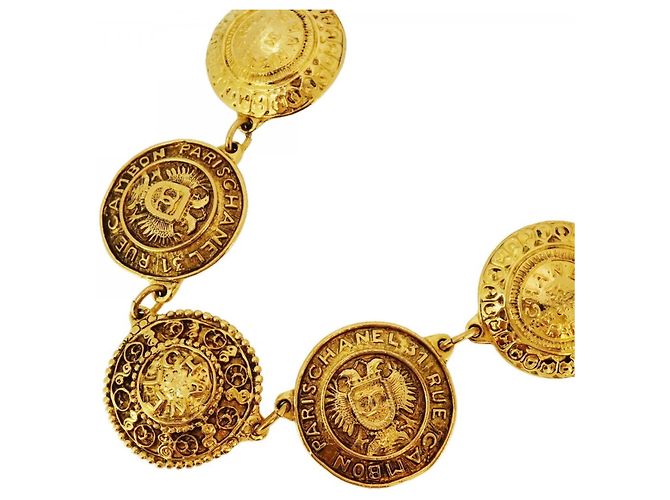Collar Cambon Circle de Chanel Dorado