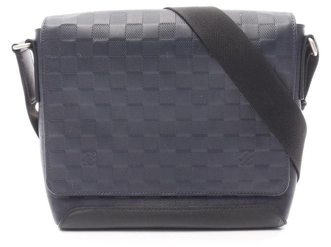 Sac à épaule District PM de Louis Vuitton Bleu Marine