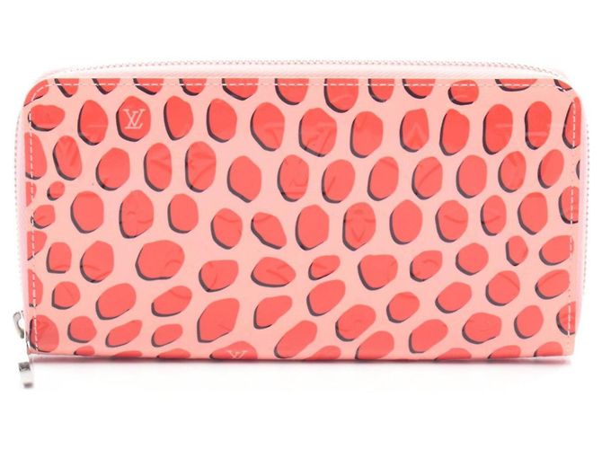 Cartera Zippy Louis Vuitton Negro Rosa Roja