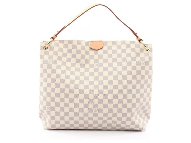 Sac à main Graceful MM de Louis Vuitton Blanc