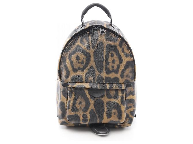 Zaino/borsa Palm Springs PM di Louis Vuitton Marrone Nero