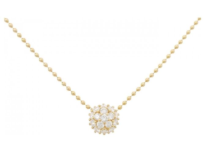 Autre Marque Collar de diamante Au750 Dorado