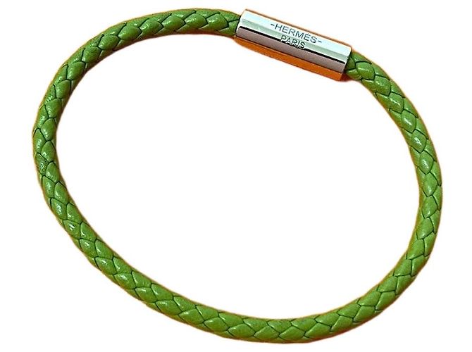 Goliath Lederarmband von Hermès Grün 