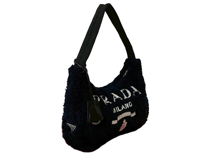 Prada Terry Re-Edition mini handbag Black
