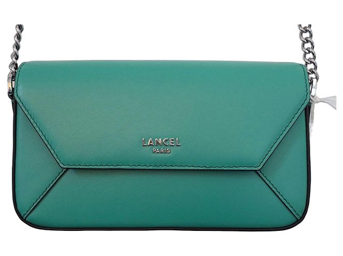 Borsa a Spalla Lancel in Pelle Verde