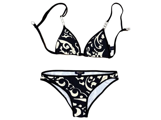 Louis Vuitton Monogram Bikini Schwarz