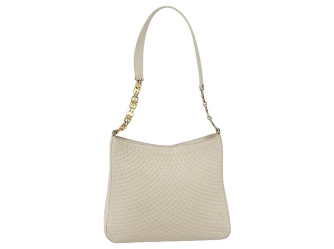 Bally Vintage gestepptes Leder Roh
