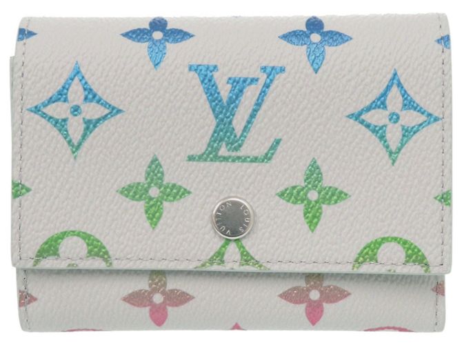 Billetera Victor Iridiscente Louis Vuitton Castaño