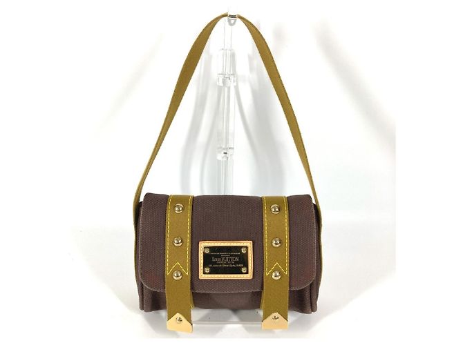 Bolsa de Ombro Lava Antigua da Louis Vuitton Marrom