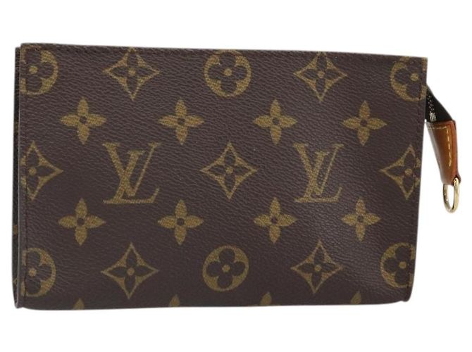 LOUIS VUITTON Monogram Bucket PM Accessory Pouch LV Auth 171169
