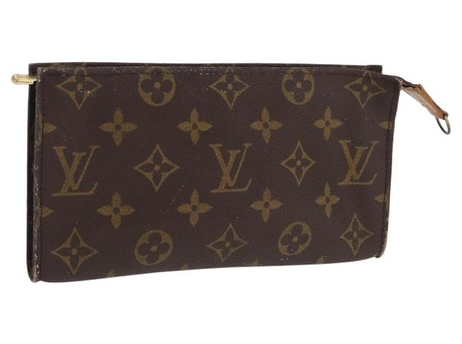 LOUIS VUITTON Monogram Bucket GM Accessory Pouch LV Auth 171078