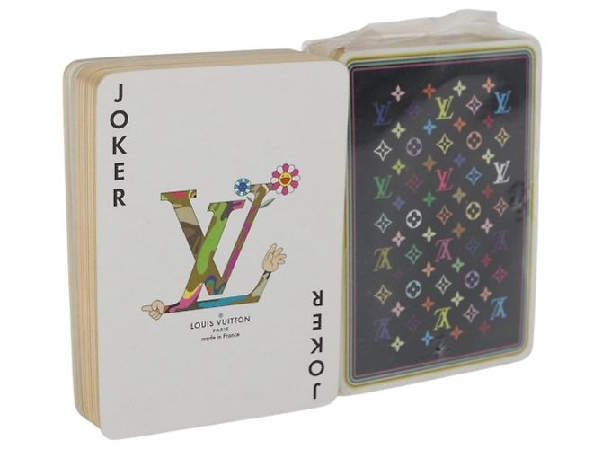 LOUIS VUITTON Playing Cards Multicolor LV Auth 171589 Multiple colors