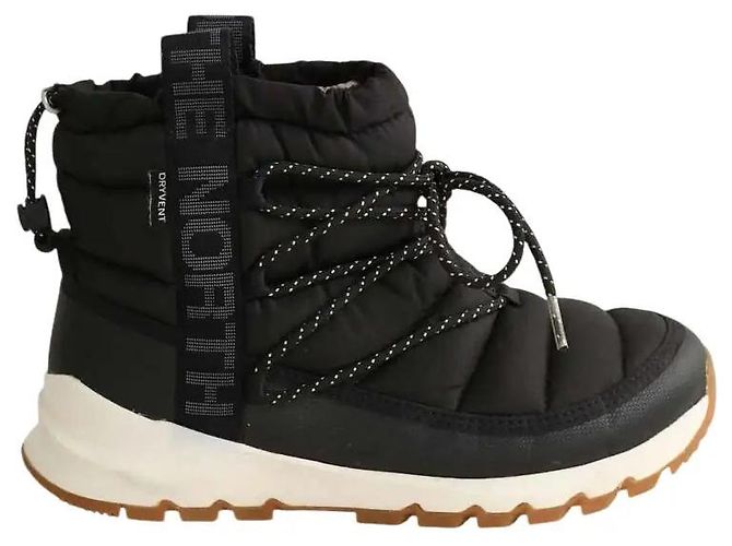 The North Face Black fur-lined boots