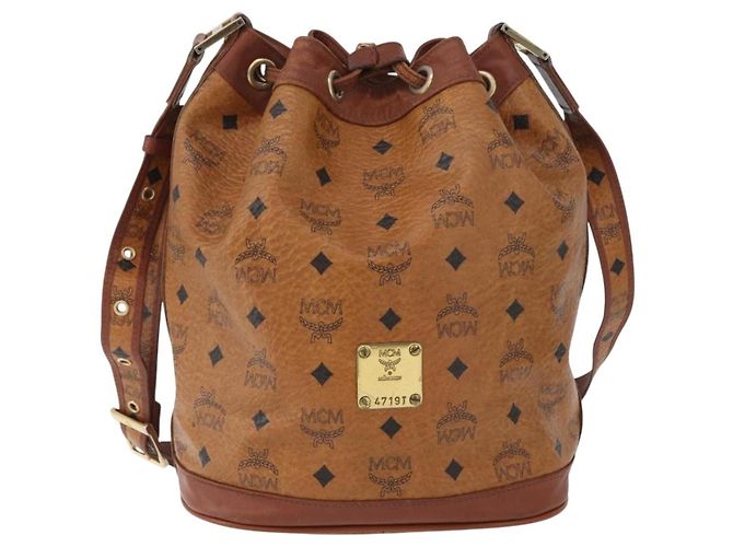 MCM Visetos Canvas Marrone