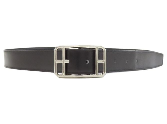 Cinto de couro reversível Cape Cod da Hermès Marrom