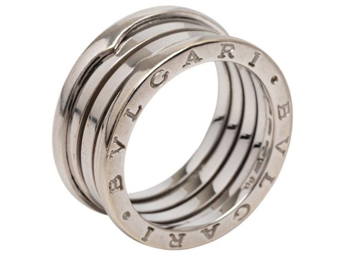 Bulgari Bvlgari B.zero1 4-Band Ring in 18K White Gold