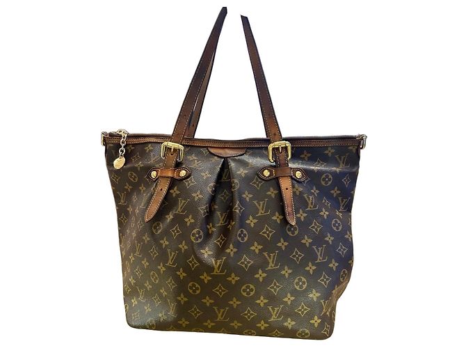 Sac Louis Vuitton Monogram Palermo GM Marron Monogramme