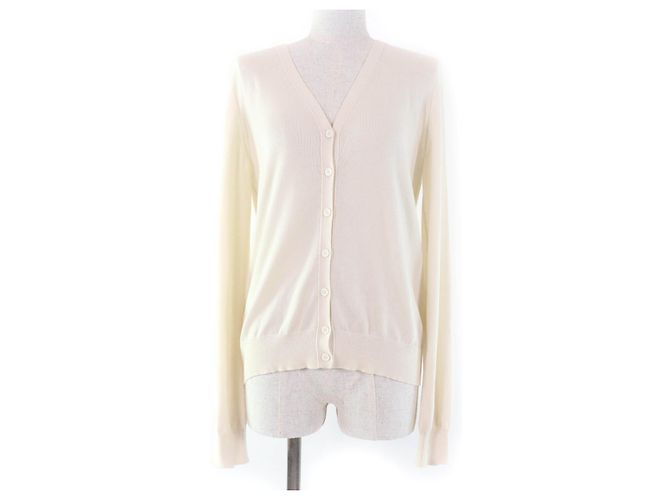 Loewe 100% Kaschmir Strickjacke Beige Roh