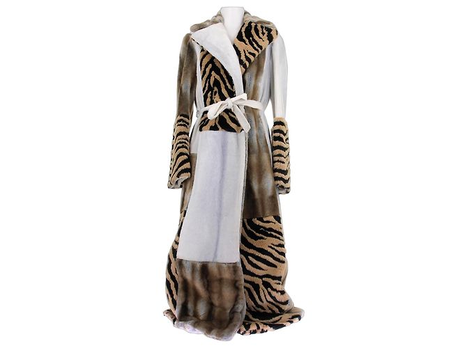 Just Cavalli Manteau long à différent motifs