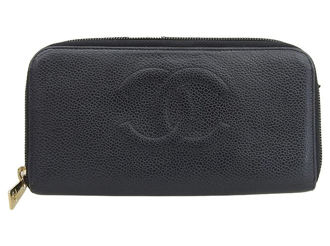 Portafoglio Lungo Coco Mark Chanel No. 9 Nero